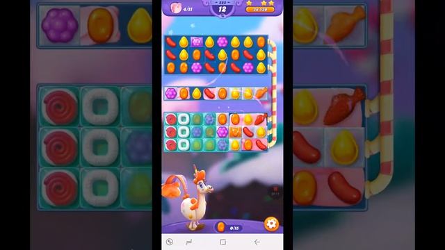 Candy Crush Friends Saga Level 222 ~ No Boosters смотреть онлайн