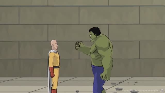 Халк против Сайтамы