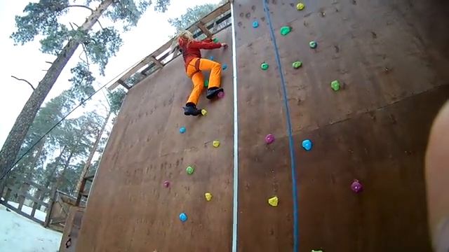 1.Скалодром в "Наше кафе" (Башня экстрим) 8.03.2017 смотреть онлайн