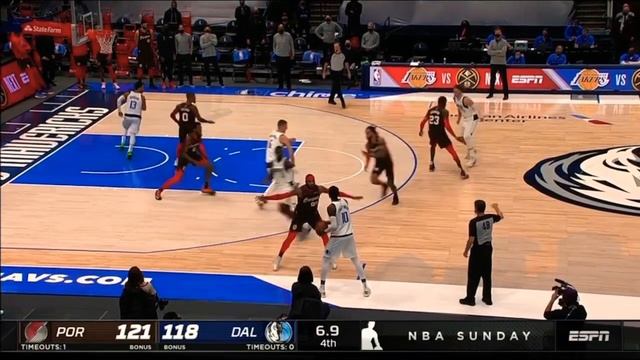Luka Donćić Missed Game Winner// Damian Lillard Splashes A Game Winning 3 смотреть онлайн