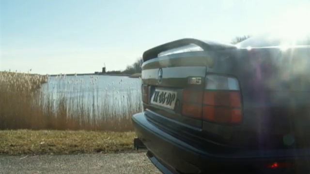 BMW E34 ///M5 in the wintersun смотреть онлайн