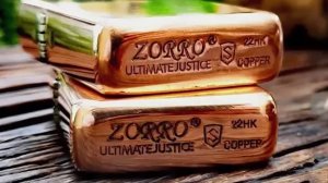 ZORRO COPPER -БЮДЖЕТНЫЙ КОНКУРЕНТ ZIPPO.