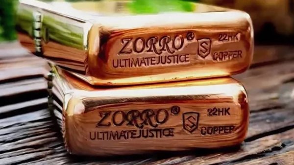 ZORRO COPPER -БЮДЖЕТНЫЙ КОНКУРЕНТ ZIPPO.