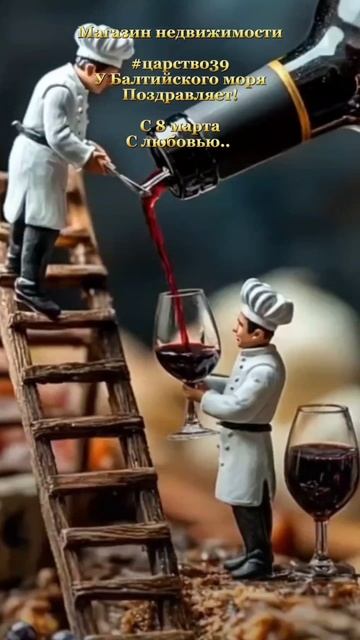 Поздравление с 8 марта от #царства39 Магазин недвижимости в Калининграде смотреть онлайн