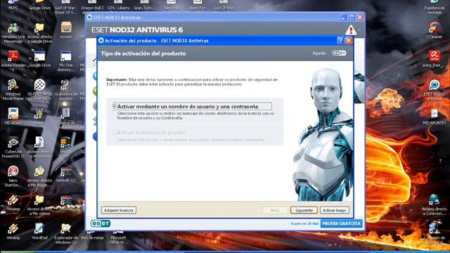 12 pasos para actualizar el ESET NOD32 6 смотреть онлайн