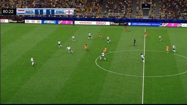 Netherlands vs England LIVE. Euro Cup 2024 Germany Full Match - Simulation Video Games смотреть онлайн