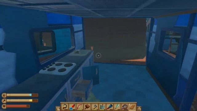 КАРАВАННЫЙ ГОРОДОК (Caravan town) - МОРЕ ЛУТА - Raft #11 смотреть онлайн