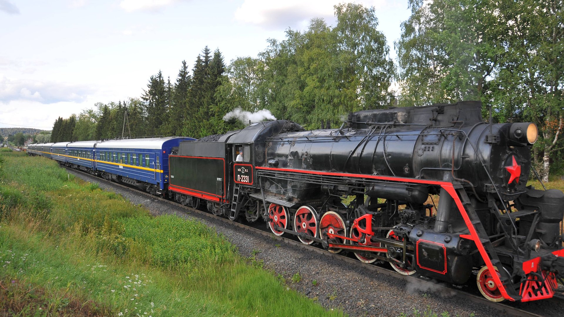 Карелия. Ретропоезд Рускеальский экспресс смотреть онлайн