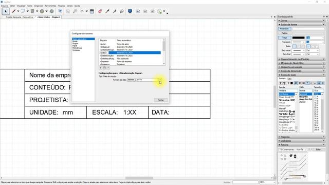 SketchUp - Layout - Álbum e criar legenda смотреть онлайн