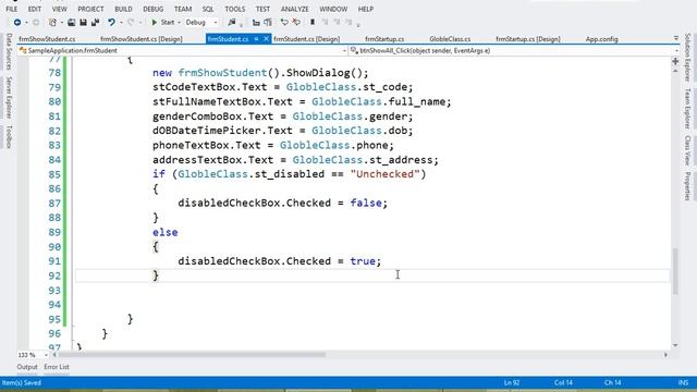 C#.Net Coding for CRUD with SQL Server 2012 смотреть онлайн
