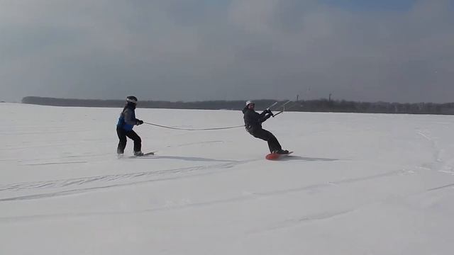 Сноукайтинг буксировка смотреть онлайн