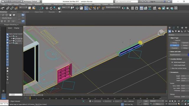 3ds max tutorial for architecture (sample villa modeling and rendering ) Part 3 смотреть онлайн