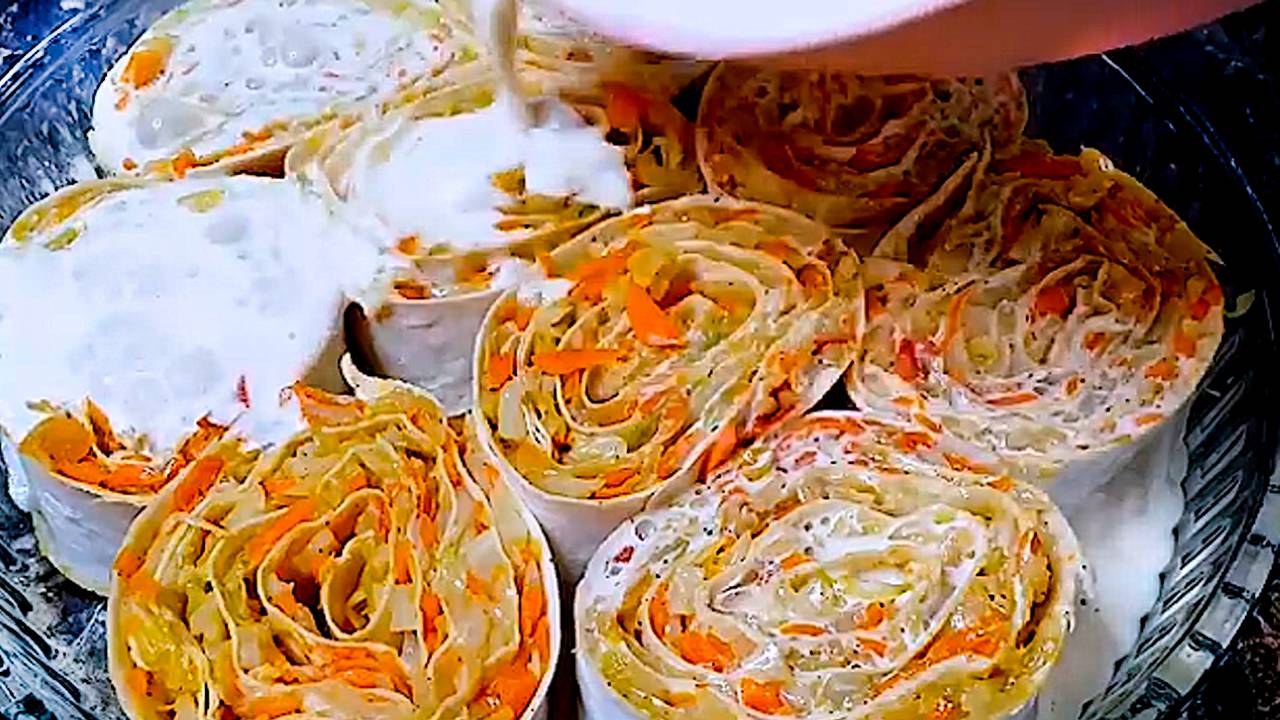 Гости будут в шоке! Улетный пирог хрустящая корочка из лаваша. смотреть онлайн