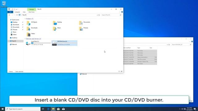 How to burn a DICOM CD with RadiAnt DICOM Viewer CD/DVD on Windows 10 смотреть онлайн