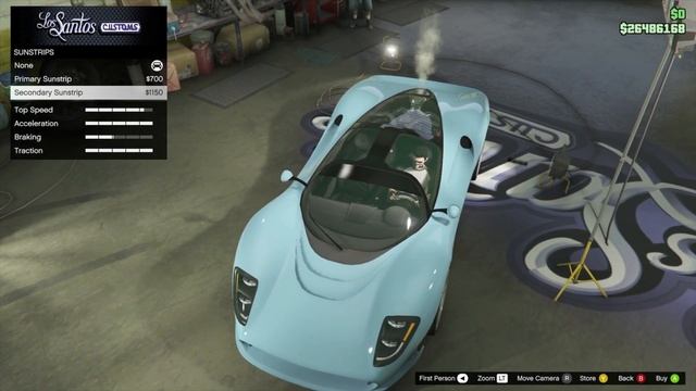 De Tomaso P72 In GTA 5 Online - Lampadati Tigon Customization - Los Santos Summer Special