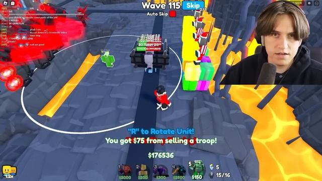 Getting Wave 200 In ENDLESS MODE! (Toilet Tower Defense) смотреть онлайн