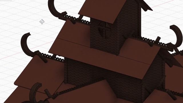 Stave Church Fusion 360 смотреть онлайн