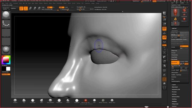 Zbrush голова 2ч смотреть онлайн