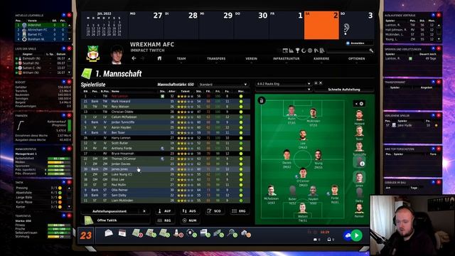 Die Vorbereitung | Wrexham AFC | Fussball Manager 23 | Folge 1