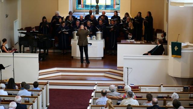 "At the River" arr. Aaron Copland - Woodmont Chancel Choir смотреть онлайн
