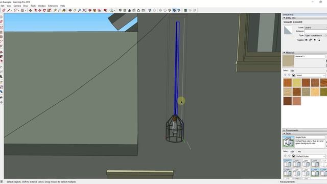 Modeling STRING LIGHTS in SketchUp with PathCopy смотреть онлайн