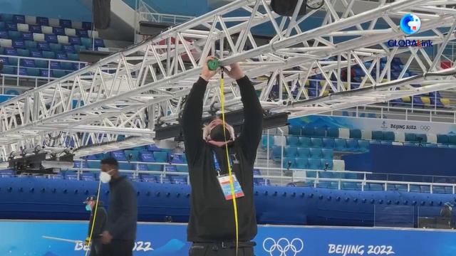 Beijing Olympic venue "Ice Cube" ready for curling events смотреть онлайн
