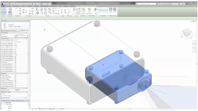 Canon Projectors in Revit 3D for BIM Building Information Modeling 1080P смотреть онлайн