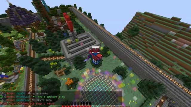 БАТУТЫ НА СЕРВЕРЕ МАЙНКРАФТ! смотреть онлайн