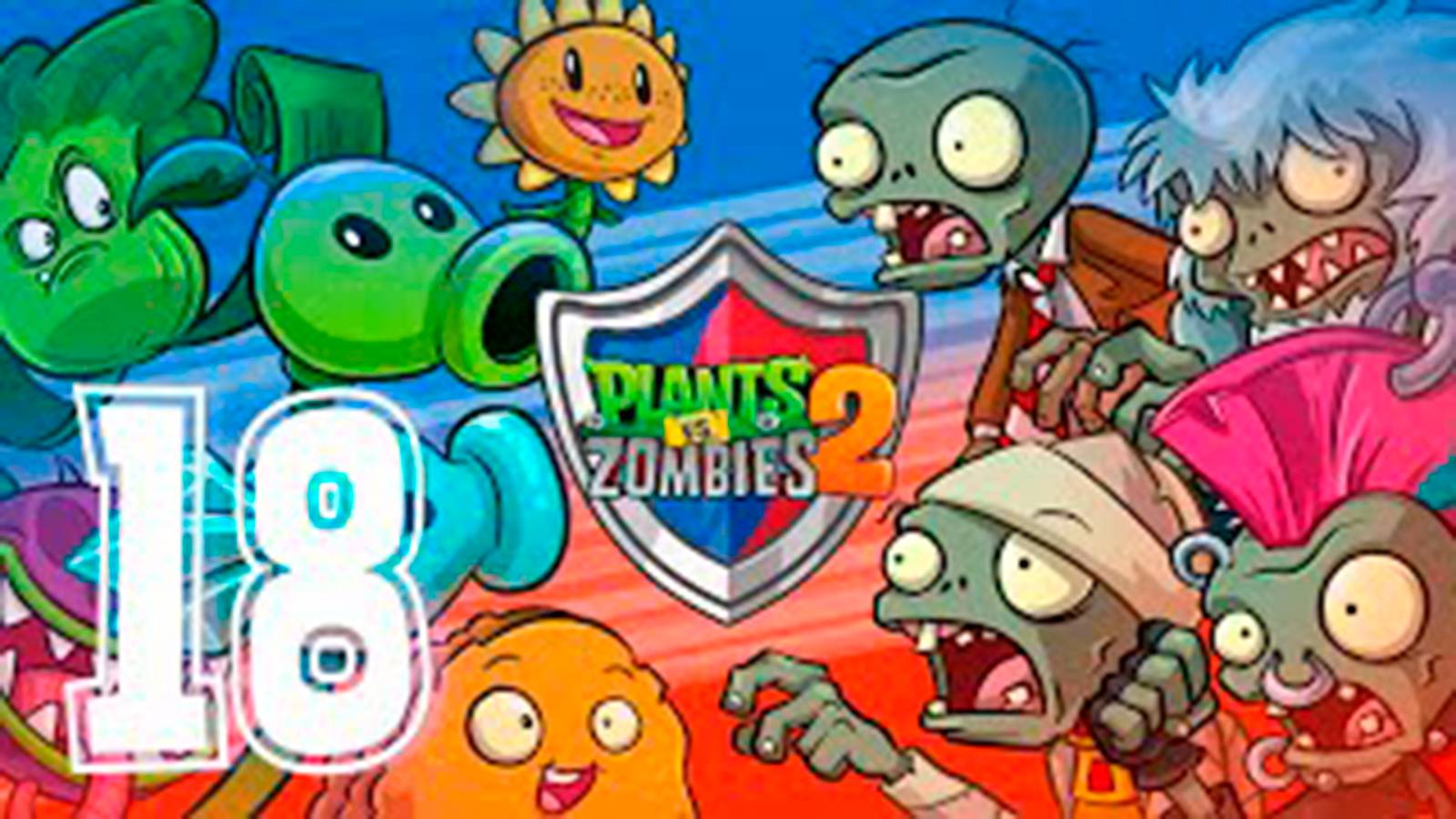 Прохождение Растение против зомби 2. серия 18