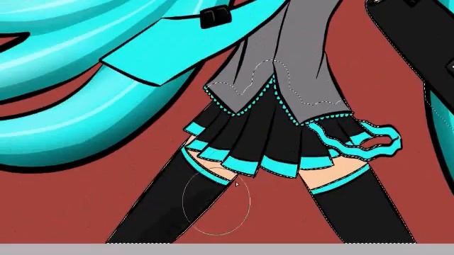 Paint Tool SAI-- Drawing Hatsune Miku смотреть онлайн
