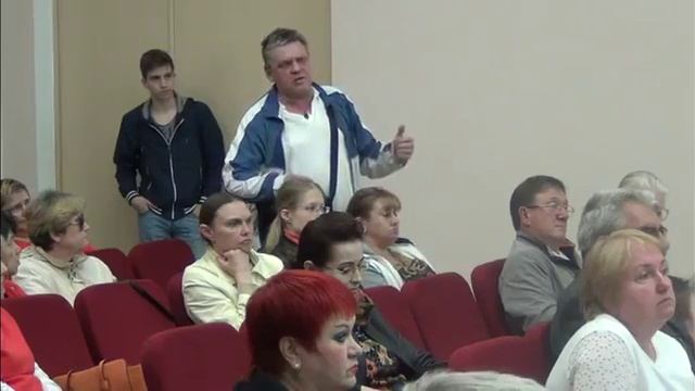Встреча главы управы с населением смотреть онлайн
