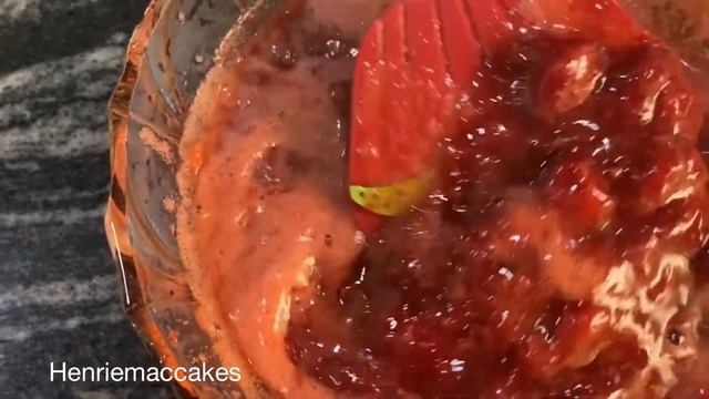Strawberry Jam For Cake Fillings