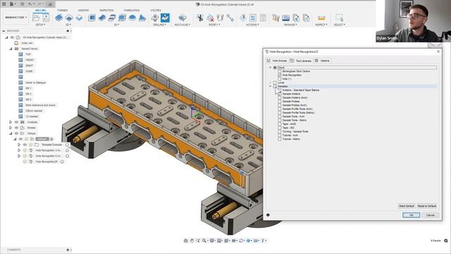Webinar: Automate Your Drilling & Tapping Cycles with Hole Recognition | Autodesk Fusion 360 смотреть онлайн