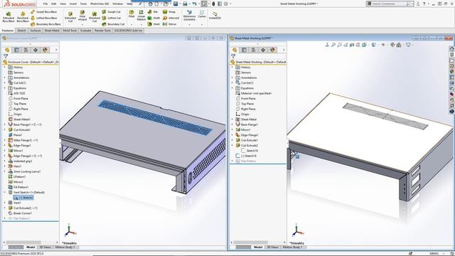 How to copy a SOLIDWORKS feature to another part смотреть онлайн
