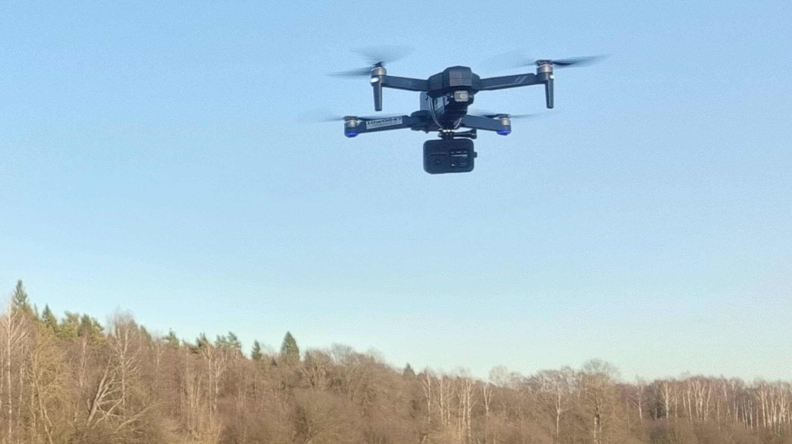 SJRC F11S 4K PRO PLUS + GoPro 9