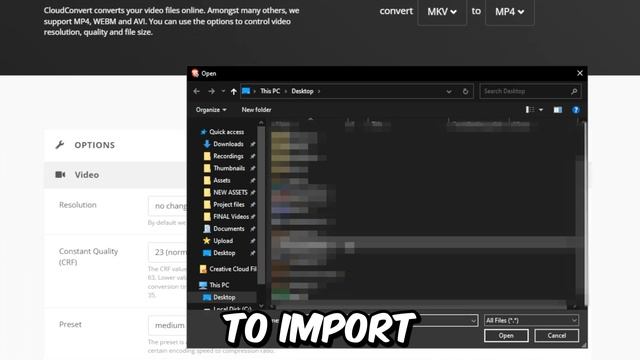 How To Import MKV Files In Premiere Pro (unsupported compression type fix) смотреть онлайн