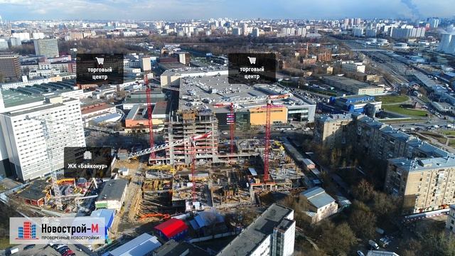 ЖК «Вавилова, 4» (аэросъемка: 24.04.2017) смотреть онлайн