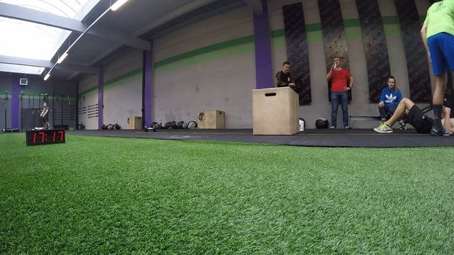Davids Kalnins- Crossfit Open 17.1 смотреть онлайн