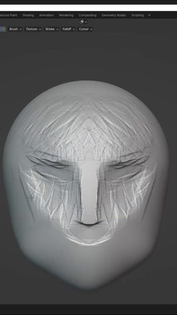Blender Clay strips brush | Tutorial Blender #blender смотреть онлайн