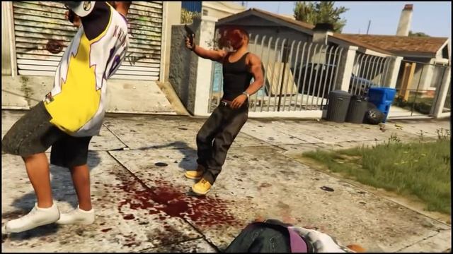 GTA V | Modern Warfare 2 Ghost vs Ballas | Grove Street | PC смотреть онлайн