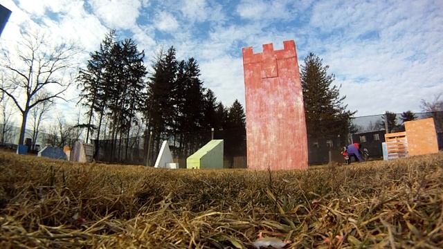 Liberty Paintball Geoshapes 2 v 2: Ray and Will vs. Pete and Tiago (GoPro HD)