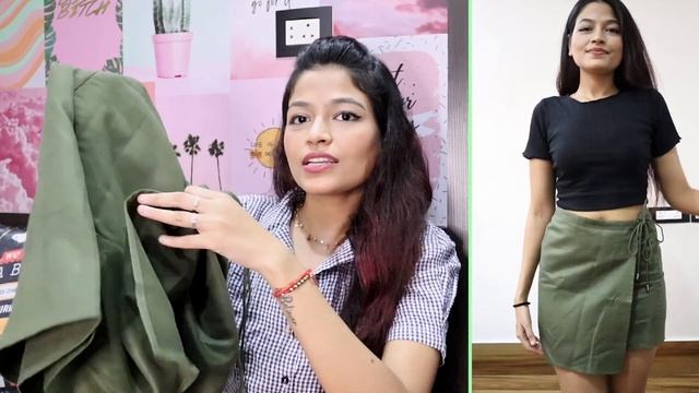 *cute* Skirts Under Rs.500!! | Try-on Haul | Upto 70% OFF | Neha Baid смотреть онлайн