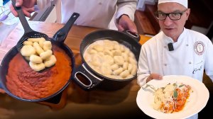 Вкусные и нежные картофельные ньокки. Классический рецепт от итальянского шеф-повара