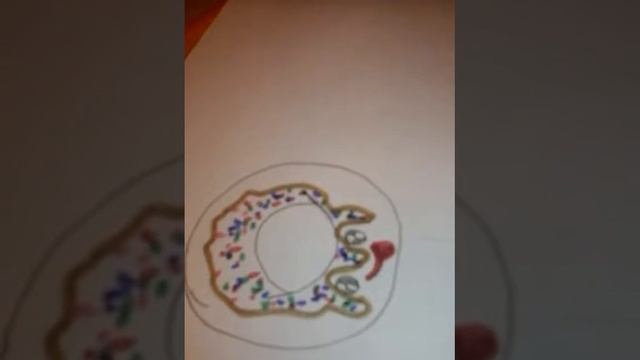 Рисуем сладкий ПОНЧИК Ням-Ням