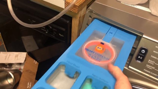 GE UltraFresh Low Detergent Smart Dispense - How To Refill, Change, Add Detergent