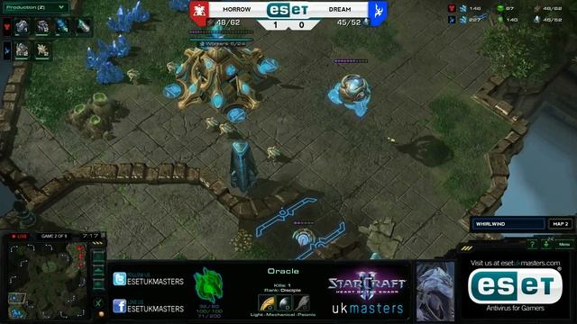 [P] DreAm vs [T] Morrow - ESET UK Masters Showdown Game 2 of 9 смотреть онлайн