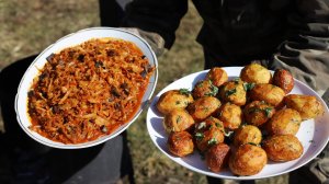 Что приготовить в пост в казане на костре