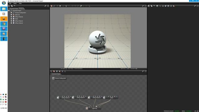 Octane Render Tutorial Series - 12 - Emissions смотреть онлайн