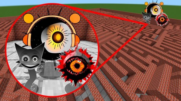 Incredibox Sprunki НОВАЯ Wenda и Mr. Sun | Minecraft | Incredibox Sprunki