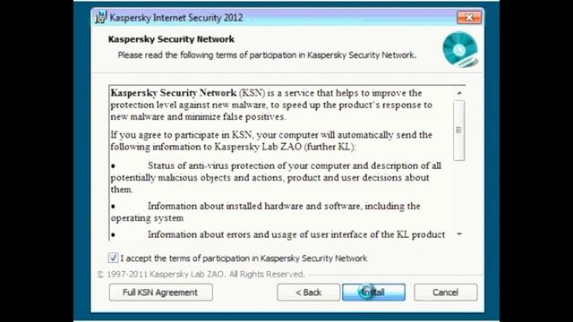 how to install kaspersky 2012 смотреть онлайн